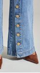 Calça Jeans Com Botões