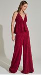 Blusa Peplum com Alças