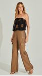 Calça Cargo Metalizada