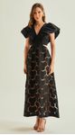Vestido Midi Tela Preto