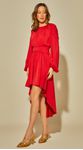 Vestido Jersey com Mangas