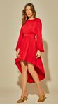 Vestido Jersey com Mangas