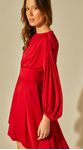 Vestido Jersey com Mangas
