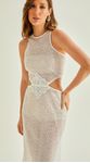 Vestido Longo Decote Nadador