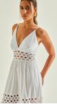 Vestido de Alças Guipir