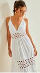 Vestido de Alças Guipir