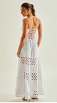 Vestido de Alças Guipir