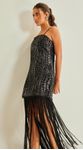 Vestido Franjas Tule Ounce