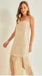 Vestido Franjas Tule Ounce