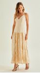 Vestido Midi Decote V 