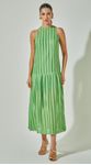 Vestido Longo com Modelagem Ampla
