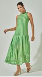 Vestido Longo com Modelagem Ampla