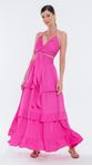 Vestido Midi Sem Manga