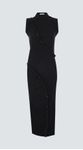 Vestido Midi Detalhe Botões