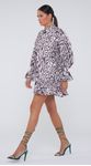 Vestido Curto Franzido