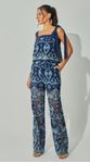 Calça Reta Guipir Denim