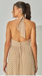 Vestido Bordado Com Recortes