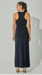 Vestido Midi Jersey Assimétrico