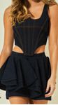 Blusa Corset Jeans