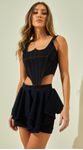 Blusa Corset Jeans