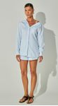 Camisa Oversized Assimétrica