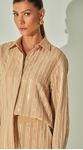 Camisa Linho Bordado