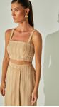 Blusa Linho Bordado