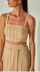 Blusa Linho Bordado