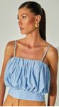 Blusa de Alça Balonê