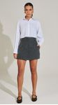 Short-Saia com Botões