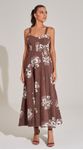 Vestido Midi Estampado