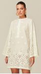 Chemise Manga Longa em Laise Off