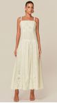 Vestido Midi em Laise Off