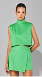 Short Saia Assimétrica Kiara Verde