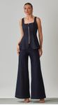 Blusa Jeans C/ Recortes Donatela