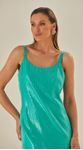 Vestido Curto De Paetê Verde Pistache