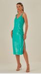 Vestido Midi Paetê Francesca 