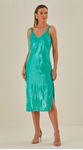Vestido Midi Paetê Francesca 