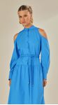 Vestido Midi Camille Azul