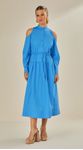 Vestido Midi Camille Azul