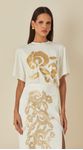 T-shirt Com Silk 