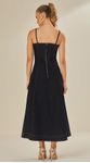 Vestido Midi Jeans Flor