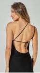 Vestido Longo De Um Ombro Só 
