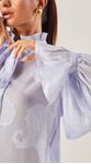 Vestido Curto Paisley Azul