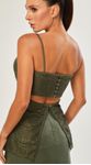 Blusa Renda Com Alças