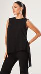 Blusa Assimétrica Crepe