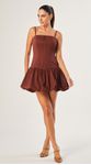 Vestido Balonê Mini Moca Wear 