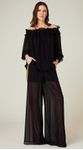 Blusa Balonê Preto