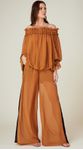Blusa Balonê Caramelo