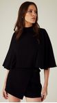 Blusa Gola Alta Preto 